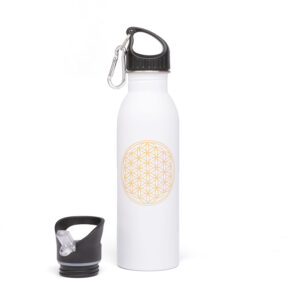 Bodhi Yoga Bodhi Bottle rozsdamentes acélüveg, szívószállal és mintávlal 700 ml 3 szín Szín: fehér