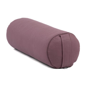 Bodhi Yoga Bolster jógahenger ECO tönköly 100% organikus pamut 65 x 22 cm Szín: lila