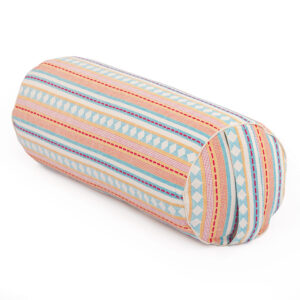 Bodhi Yoga Bodhi Bolster ETHNO kollekció, tönköly béléssel, 100% pamut 65 x 23 cm Szín: Sárgabarck