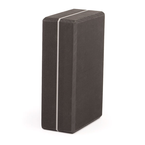 Bodhi Yoga Bodhi Asana tégla L hab jóga blokk 22,6 x 14 x 7,6 cm fekete