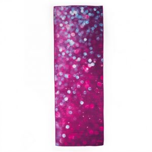 Bodhi Yoga Bodhi jóga törölköző GRIP Béke Csepp 183 x 61 cm (lila)
