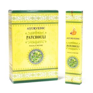 Flexity ájurvédikus Patchouli masala füstölők 15 g