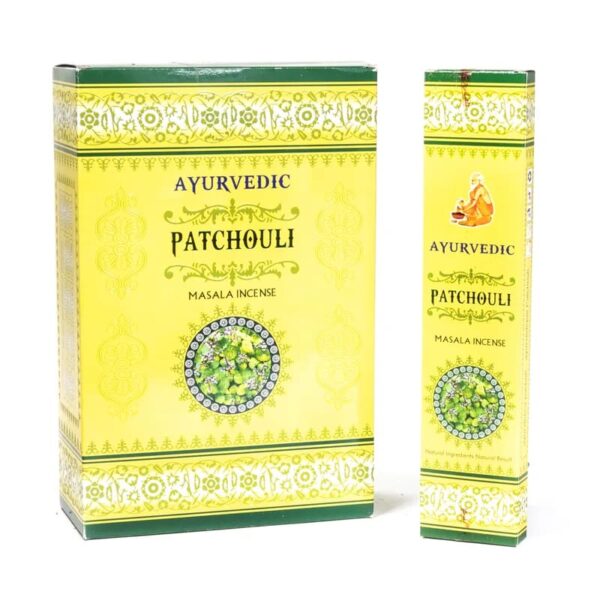 Flexity ájurvédikus Patchouli masala füstölők 15 g