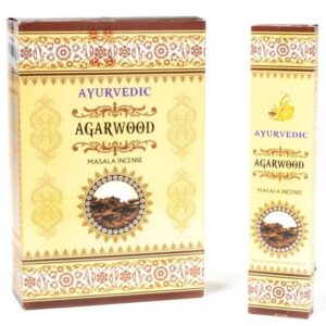 Flexity Rugalmasság ájurvédikus Agarwood masala füstölők 15 g