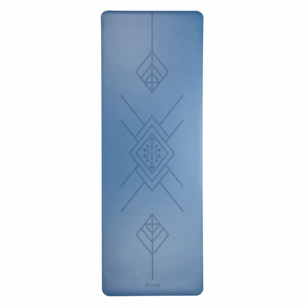Bodhi Yoga Bodhi PHOENIX TRIBALIGN jógaszőnyeg kék 185 x 66 cm x 4 mm