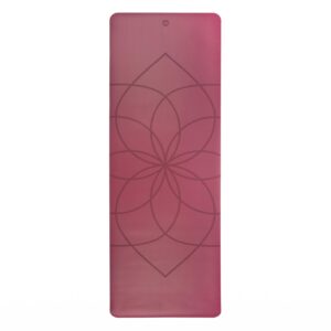 Bodhi Yoga Bodhi PHOENIX FLOWER jóga szőnyeg 185 x 66 cm x 4 mm Szín: Dark Purple