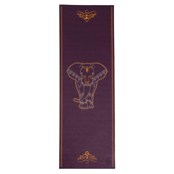 Bodhi Yoga Bodhi Leela Big Elephant jógaszőnyeg 4 mm padlizsán