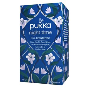 Pukka Herbs PUKKA gyógynövények, ájurvédikus szerves tea- Éjszakai idő 20 teafilter