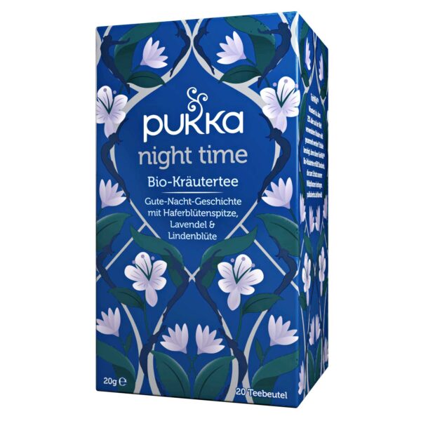 Pukka Herbs PUKKA gyógynövények, ájurvédikus szerves tea- Éjszakai idő 20 teafilter