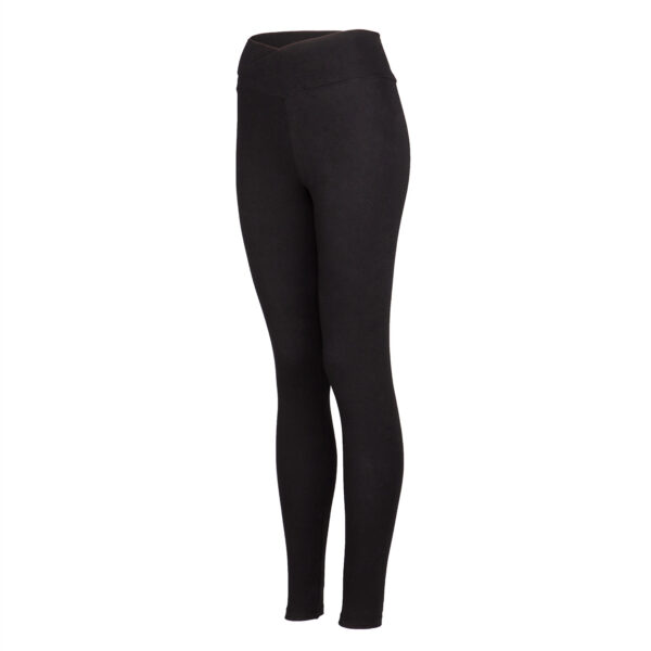 Bodhi Yamadhi Bodhi Yoga Yamadhi Basic Leggins keresztbe tett derék Biopamut leggings fekete Méret: S