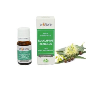 Innobiz Aroflora 100% čistý organický Esenciálny olej Eukalyptus 10ml
