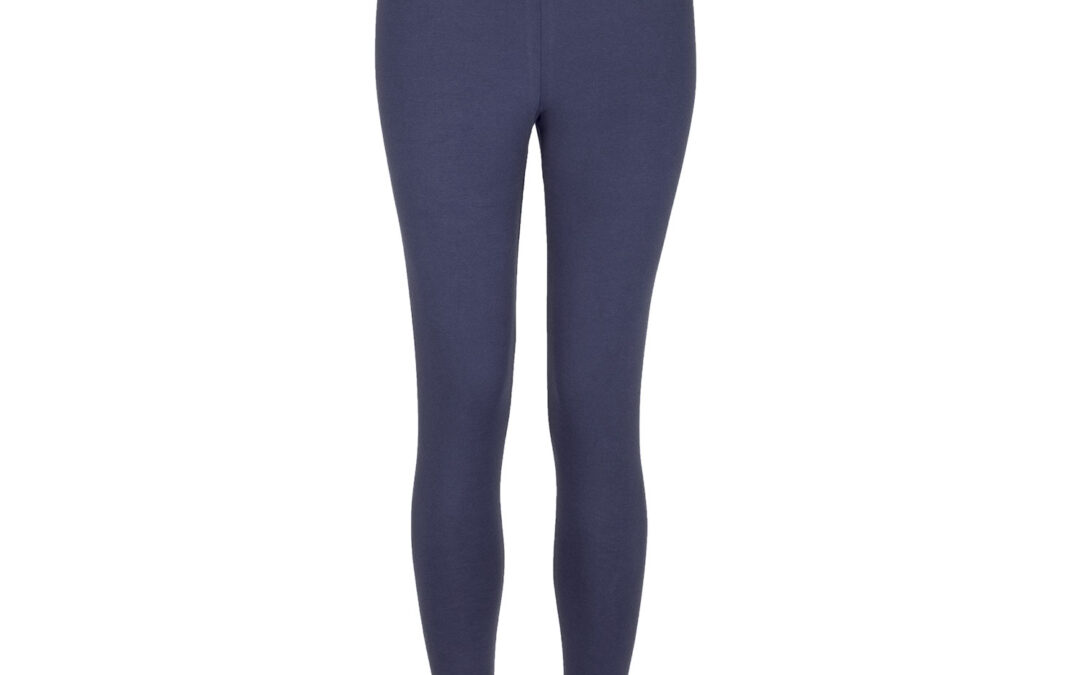 Bodhi Yamadhi Bodhi Yoga Yamadhi Basic Leggins keresztezett derék Organikus pamut leggings kék Méret: XL