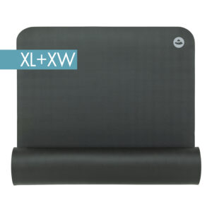 Bodhi Yoga Bodhi Ecopro Diamond XXL jóga szőnyeg 200 x 66 cm x 6 mm extra hosszú és széles Szín: szürke