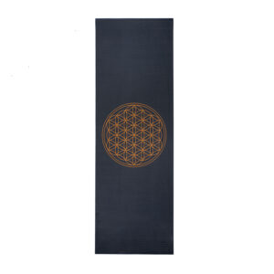 Bodhi Yoga Bodhi Leela jógaszőnyeg Az élet virága mintával antracit