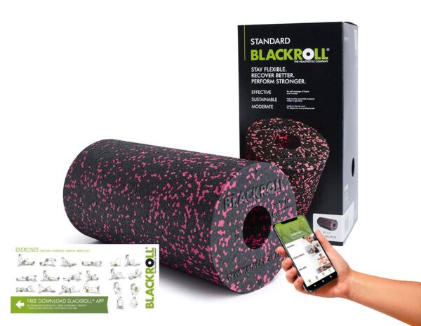 BLACKROLL SMR masszázs henger standard sima 30 x 15 cm Szín: Rózsaszín