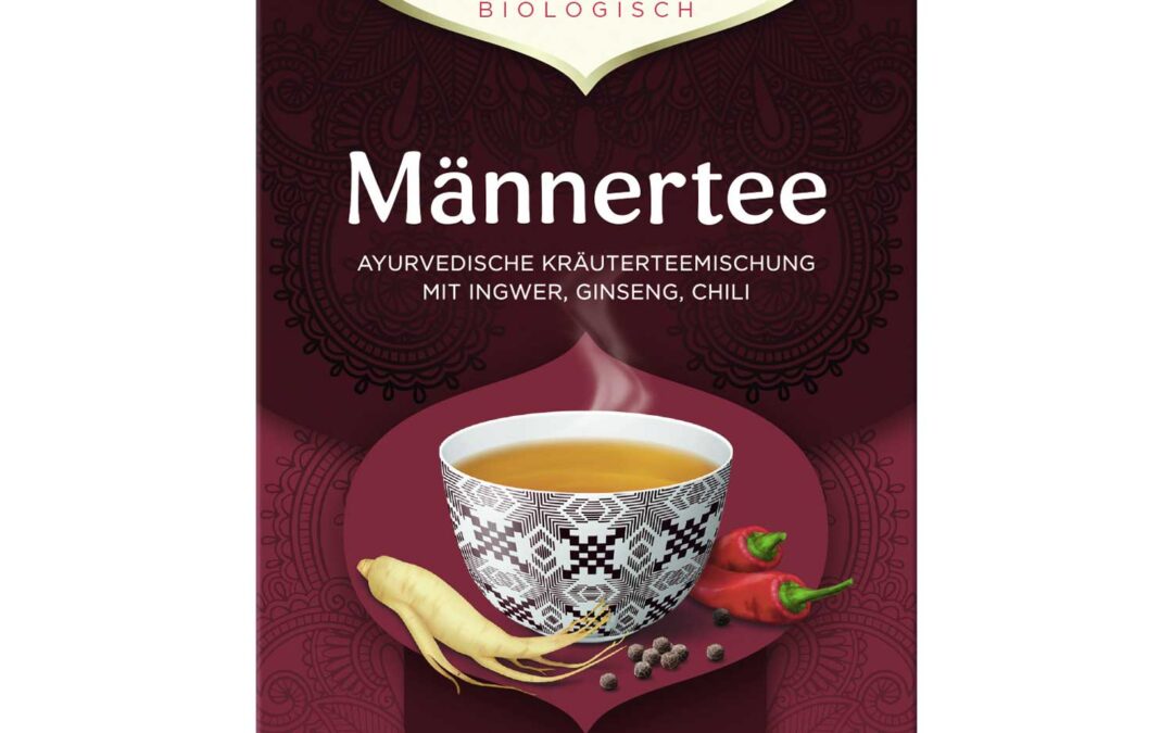 Yogi Tea Bio férfi tea (Männer tee) organikus fűszerkivonattal 17 x 2 g