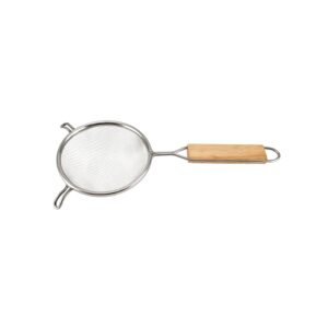 Cseh Szűrő rozsdamentes 12 cm fanyéllel