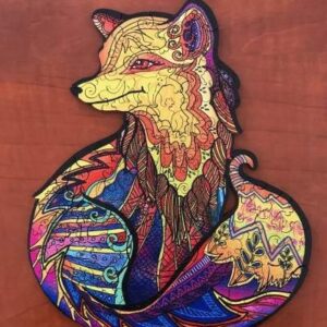 Fa Puzzle (148 × 210 mm) - Róka