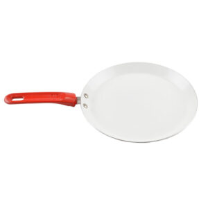 Kerámia bevonatos palacsintasütő 28 cm piros