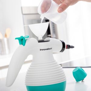 InnovaGoods Többcélú kézi Gőztisztitó 9 az 1-ben kiegészítőkkel, Steany 0,35 L 3 Bar 1000W
