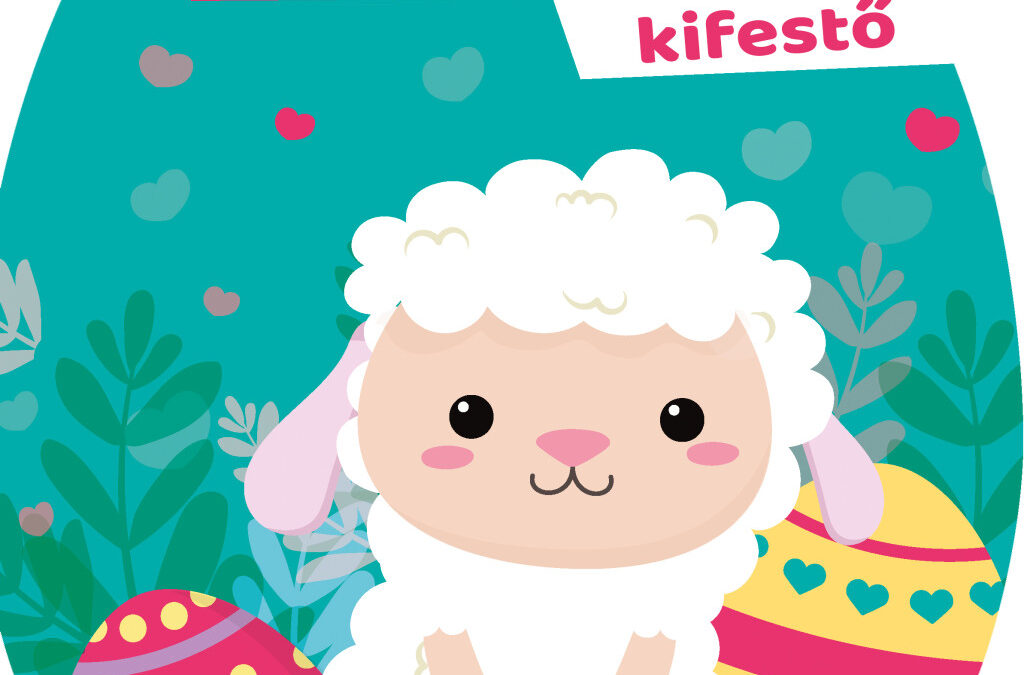 Pindurkák húsvétja – kifestő