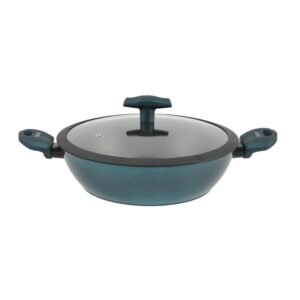 Sea Line tapadásmentes alumínium szeletsütő üvegfedővel 28cm indukciós