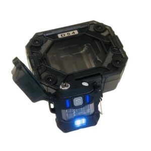 Elektromos öngyújtó, zseblámpa funkcióval, USB töltéssel, 6x6 cm