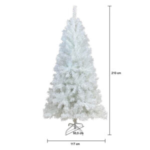 Fehér műfenyő - több méretben-210 cm-es