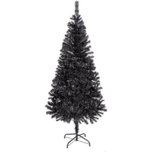 Fekete műfenyő, 120cm 230ág