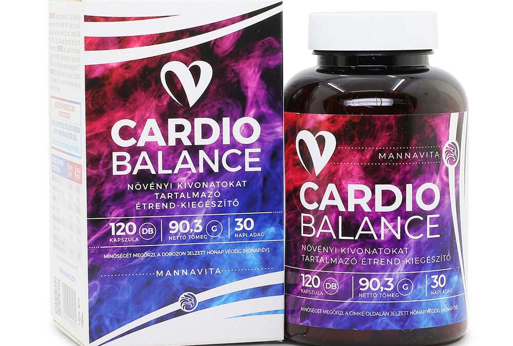 CARDIO Balance vérnyomás komplex, 120 db