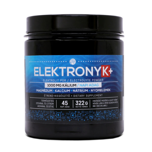 ElektronyK+ italpor 1000mg Kálium / napi adag, 322g
