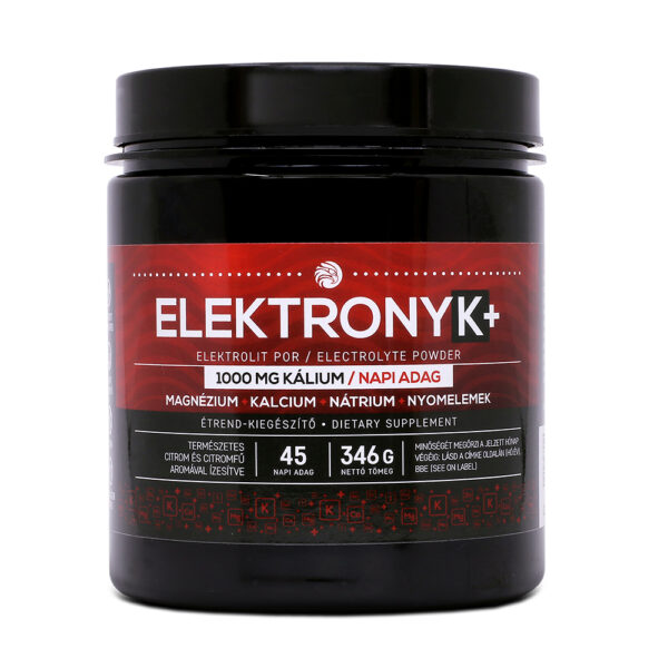 ElektronyK+ italpor 1000mg Kálium ÉDES ízű, 346g (3 db)