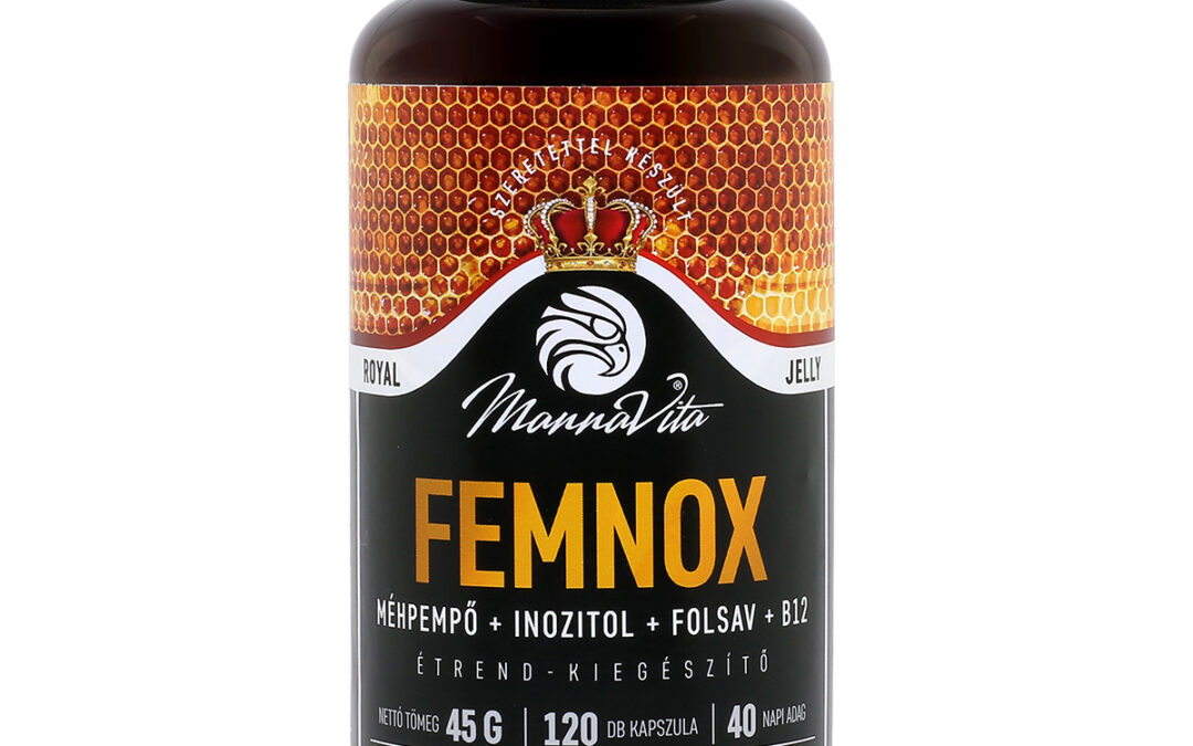 Femnox Méhpempő komplex kapszula, 120db