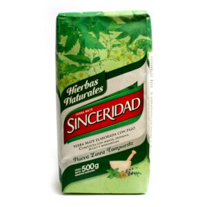 Sinceridad Hierbas Naturales mate tea, 500g