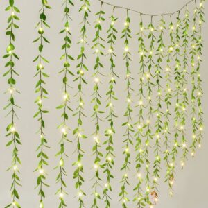 Függő leveles dekor fényfüzér 400 LED 2 x 2 m