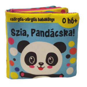 Csörgős-zörgős babakönyv: Szia, Pandácska!