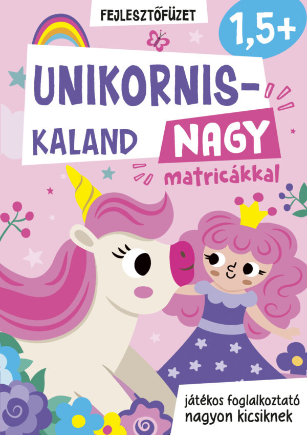 Unikornis kaland - nagy matricákkal