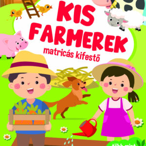 Kis farmerek - matricás kifestő