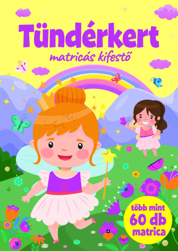 Tündérkert - matricás kifestő