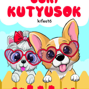 Cuki kutyusok kifestő