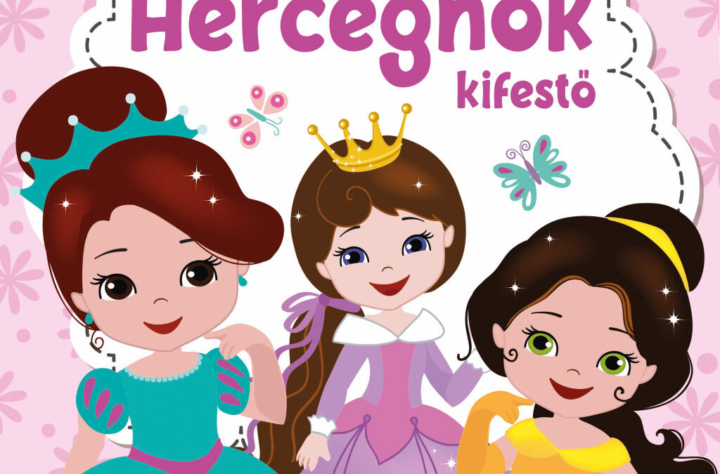 Hercegnők kifestő