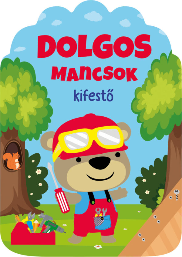 Dolgos Mancsok kifestő