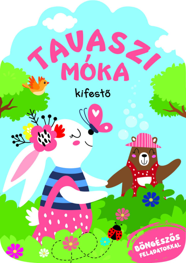 Tavaszi móka kifestő
