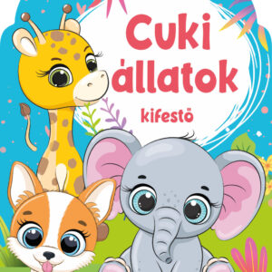 Cuki állatok kifestő