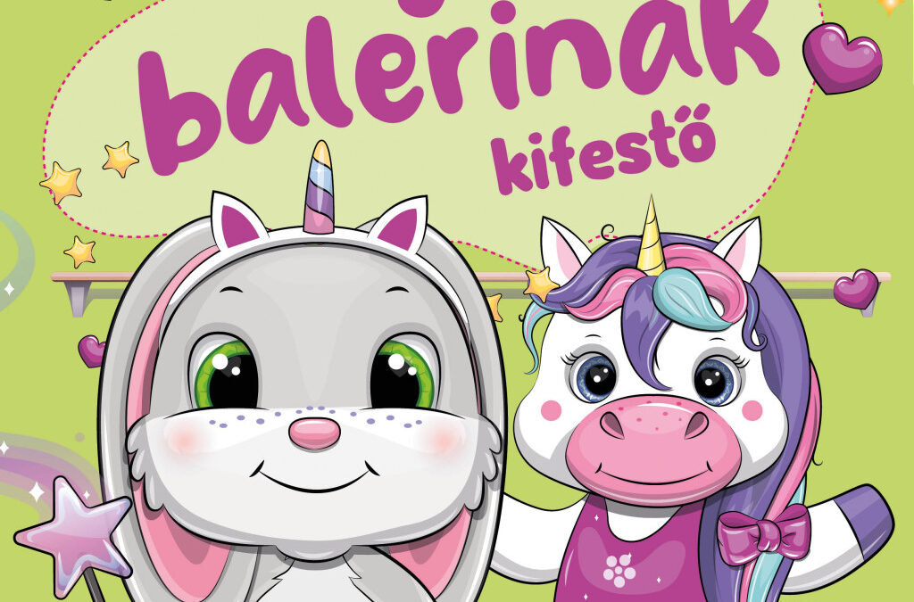 Bájos balerinák kifestő