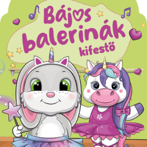 Bájos balerinák kifestő