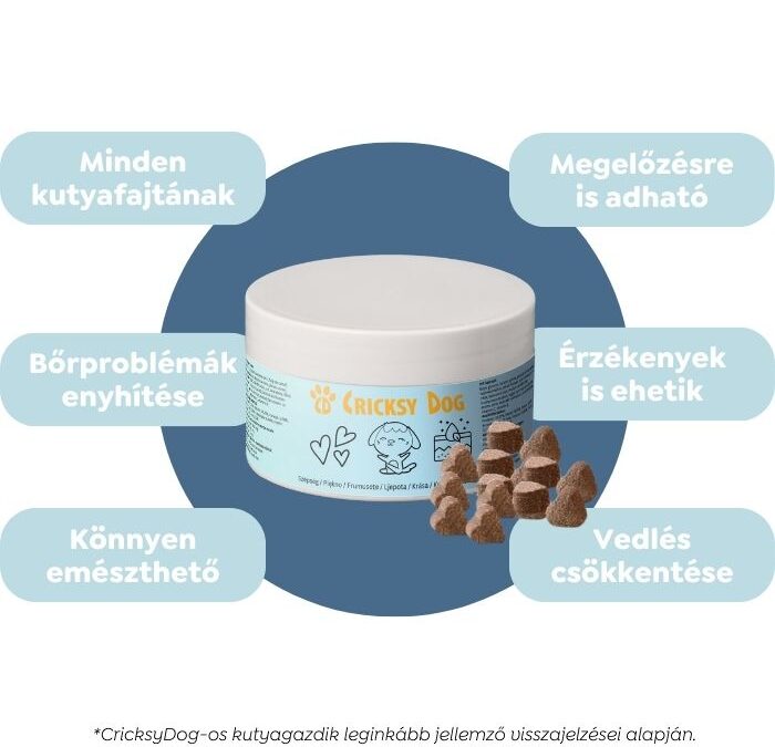 Twinky szőr- és bőrápoló étrendkiegészítő falatok kutyáknak – LIMITÁLT KIADÁS