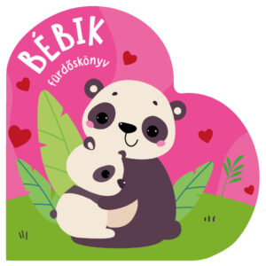Bébik - fürdőskönyv (szív alakú)