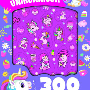 Unikornisok - 300 csillámló matricával