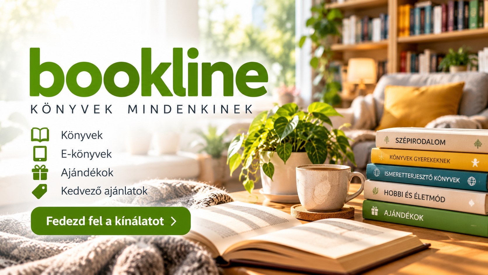 Bookline – Könyvek és ajándékok Bookline könyvek, e-könyvek és ajándékok kínálata